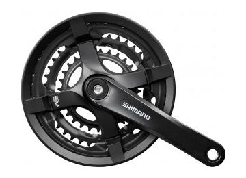 SHIMANO KRG TY 501 48/38/28 170 mm schwarz