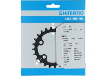 SHIMANO Kettenblatt DEORE FC-M6000-2 24 Zähne