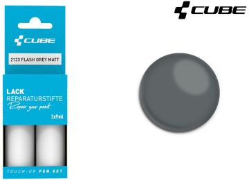 Cube Lackstift Set FLASH GREY matt 2123