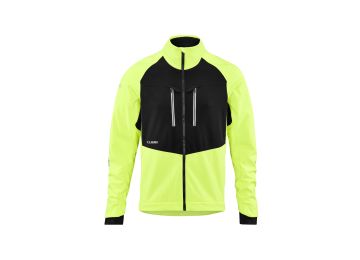Cube BLACKLINE Softshelljacke 365 Safety black´n´neon