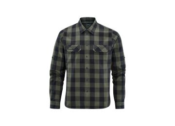 Cube WORK Hemd langarm olive check XXL