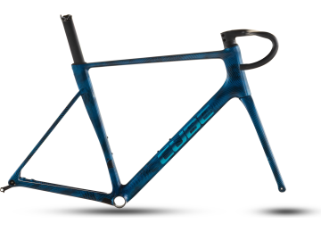 Cube Litening AIR C:68X Frameset liquidbluegrid´n´chrom