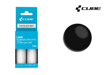 Cube Lackstift Set BLACK matt 2103 matt black