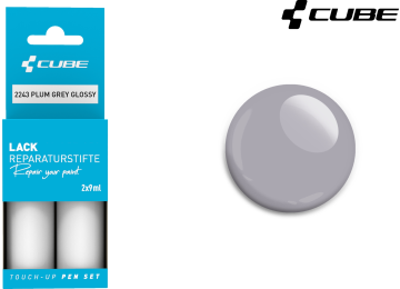 Cube Lackstift Set PLUM GREY glossy 2243