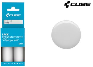 Cube Lackstift Set WHITE matt 2159
